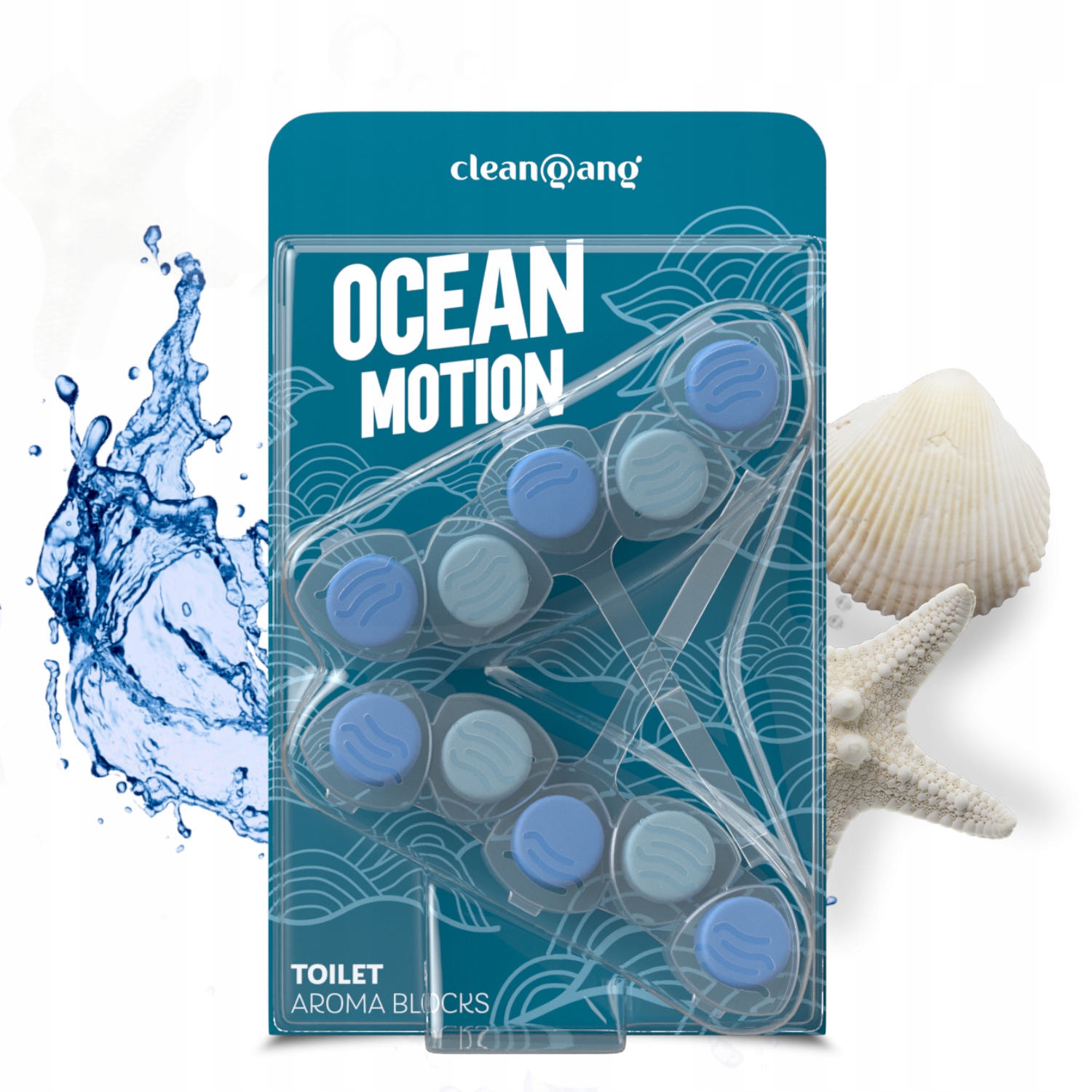 

Kostka do Wc Ocean Motion, 2 szt. CleanGang