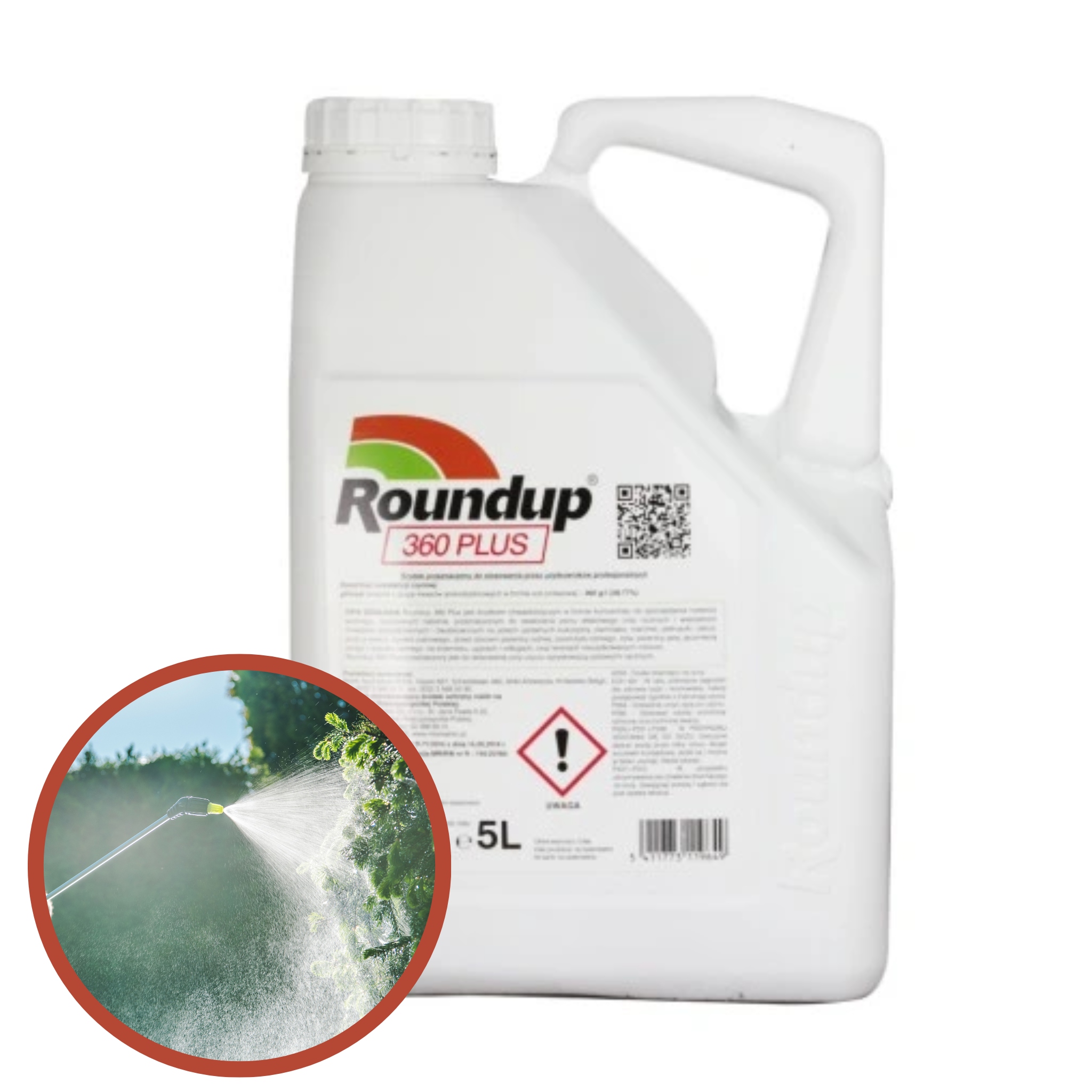 Roundup 360 Plus 5L Herbicyd totalny