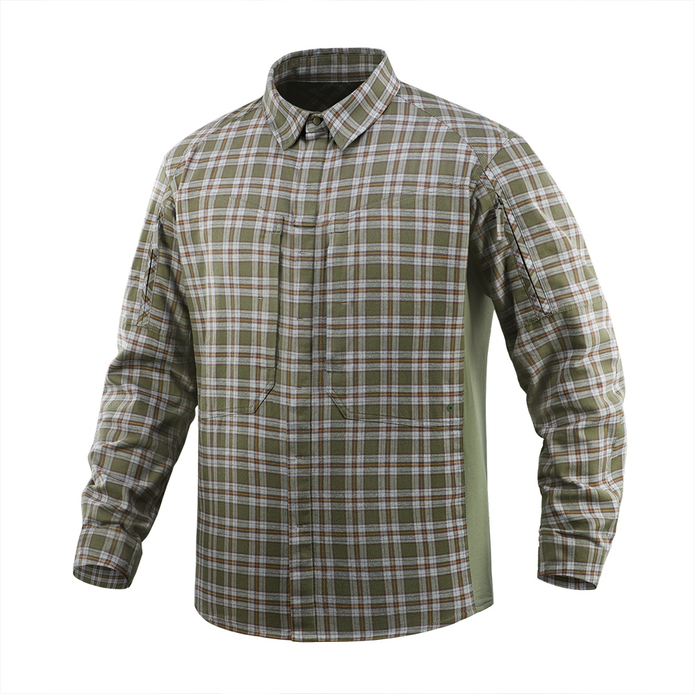 M-Tac Koszula Taktyczna Męska Tactical Cotton Shirt Olive/Grey 3XL/R
