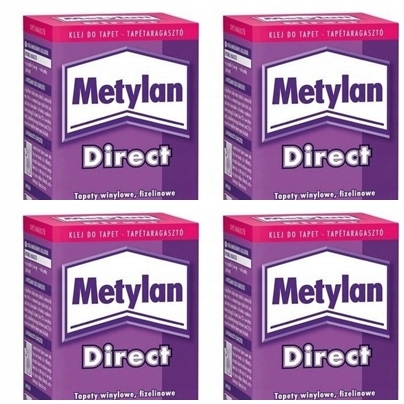 Klej Metylan Direct do tapet na flizelinie 200 g x 4 sztuki