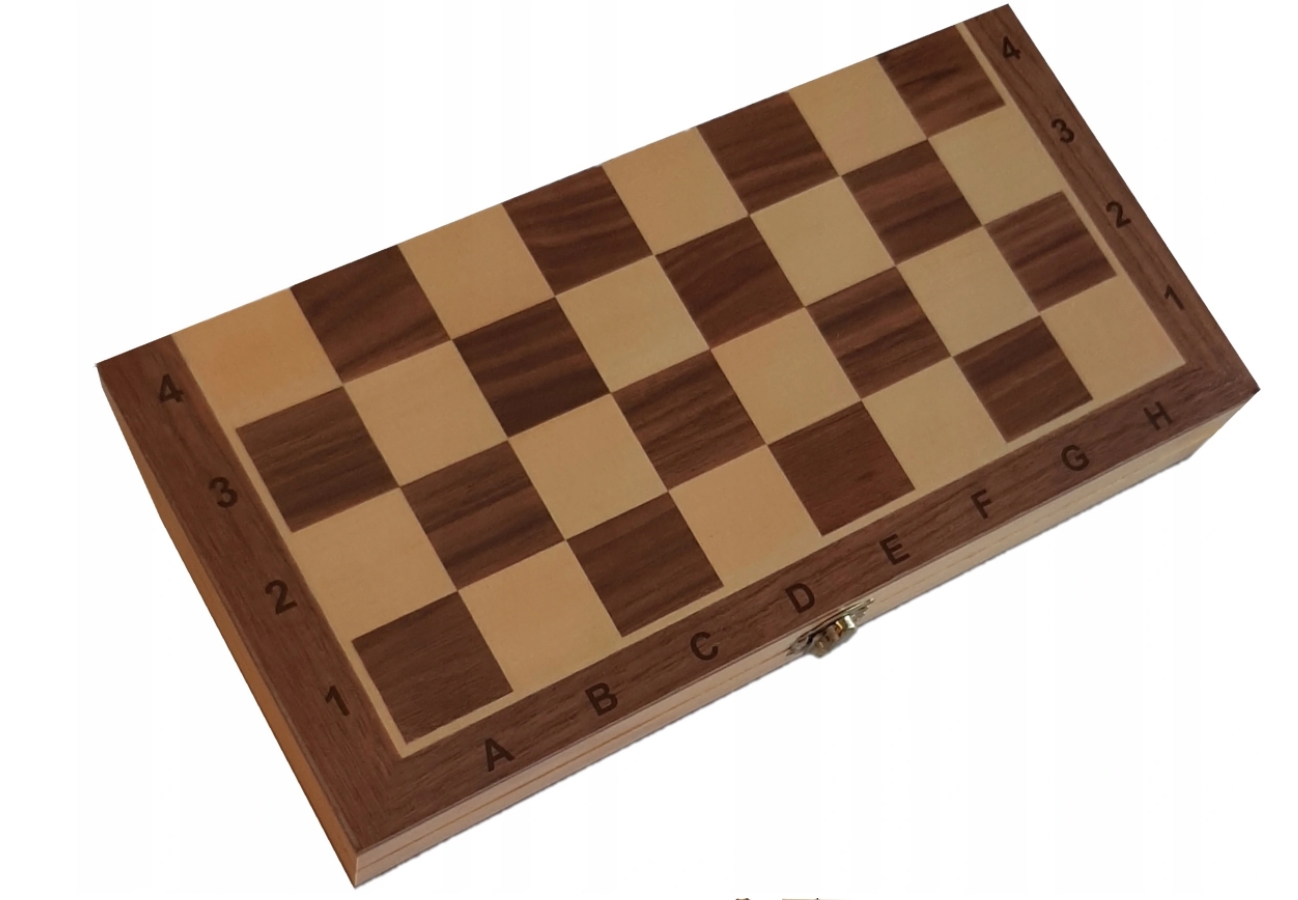 Szachy Drewniane Magnetyczne MAŁE 29 cm x 29 cm Nazwa Szachy drewniane magnetyczne
