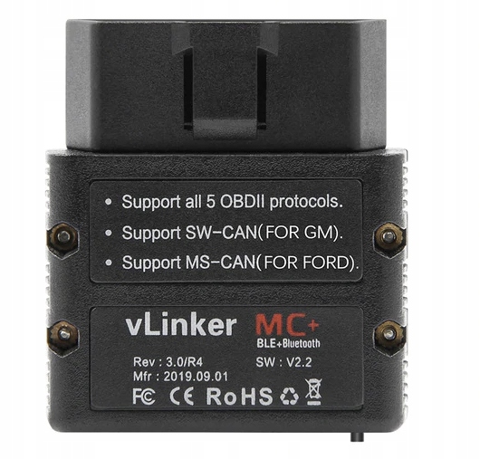 Vgate vLinker MC BT4 0 Bimmercode ForScan Producent code vLinder MC 4 0