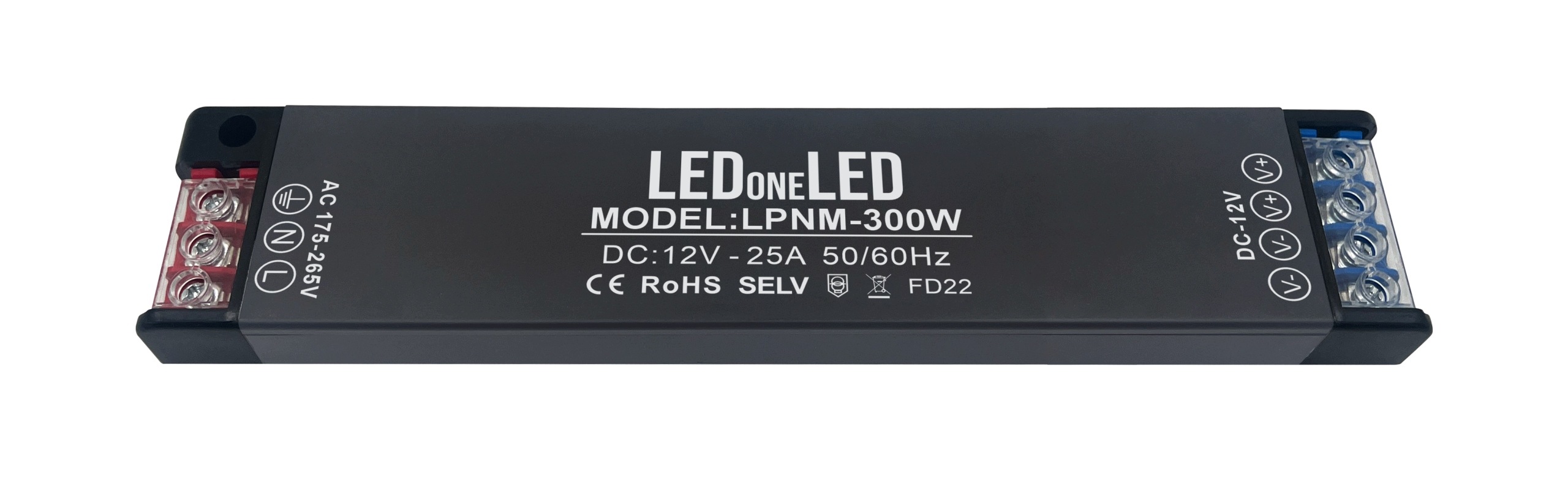 Nejtenčí Slim Napájecí Zdroj Nami 12V 300W IP20