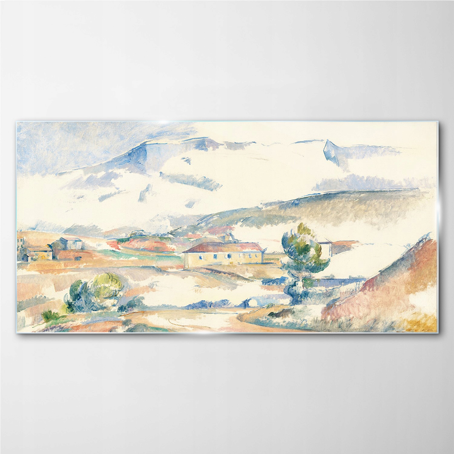 

Foto-obraz szklany Góry zima krajobraz 100x50 cm