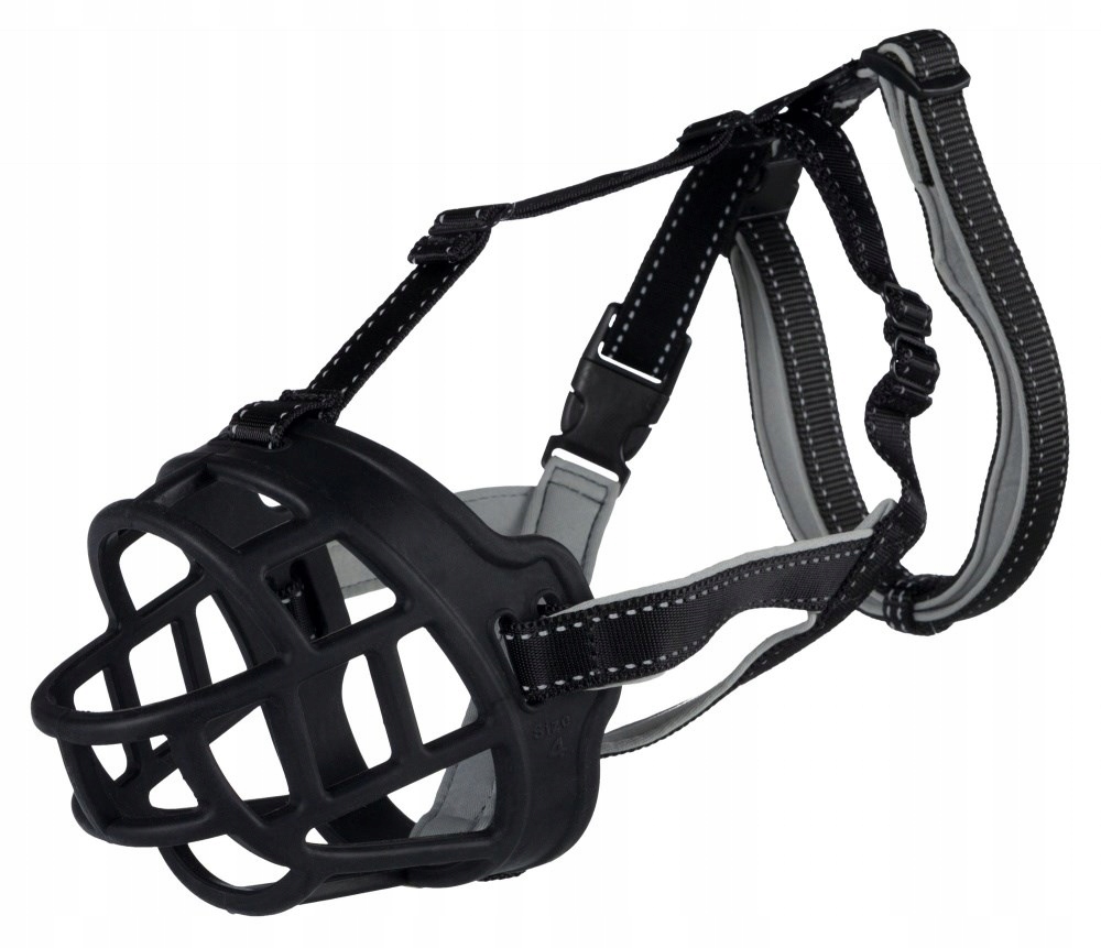 Levně Trixie Muzzle Flex náhubek pro psa velikost M-L černá