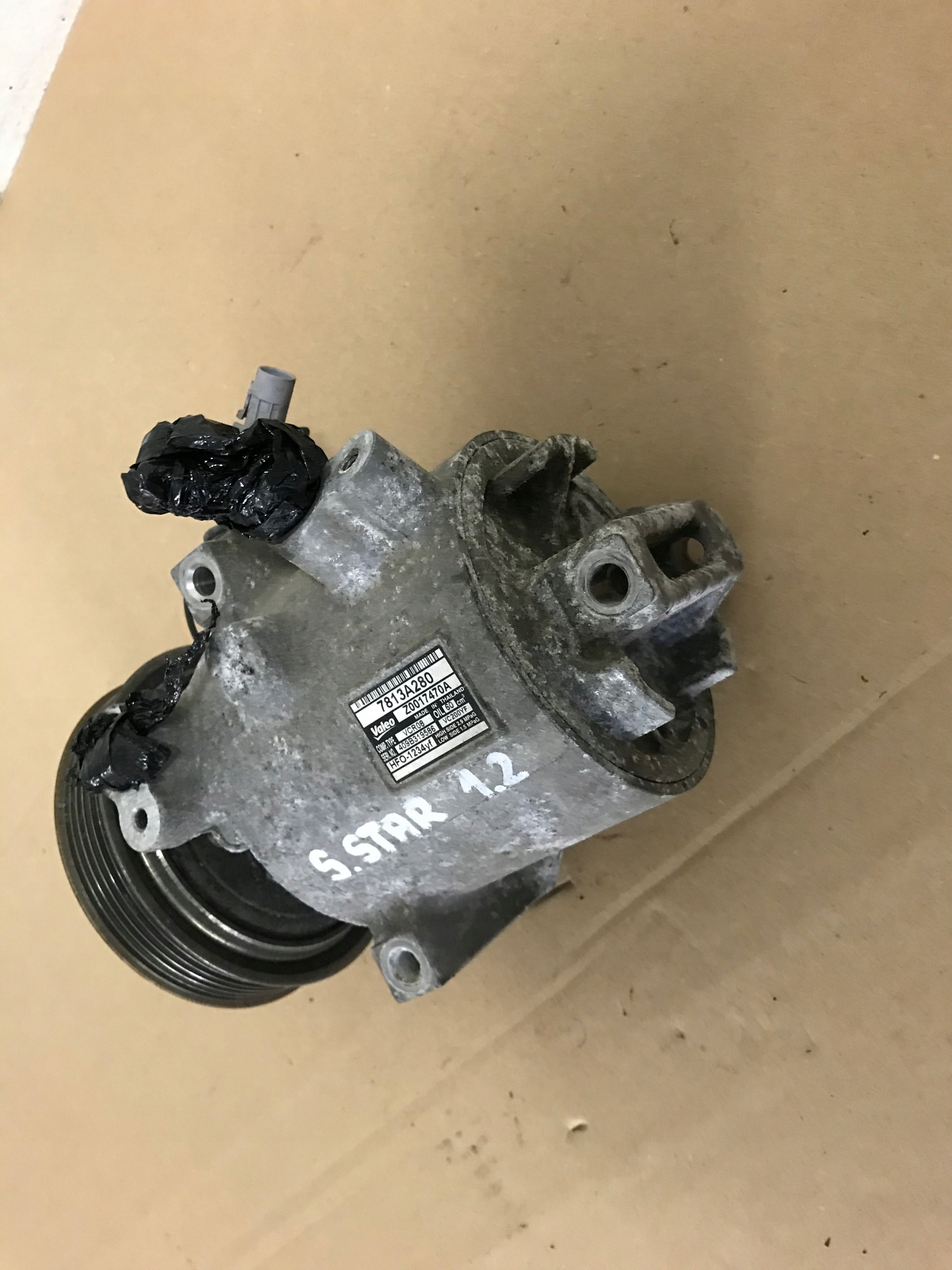 SPRĘŻARKA KLIMATYZACJI SPACE STAR II Typ samochodu Samochody osobowe