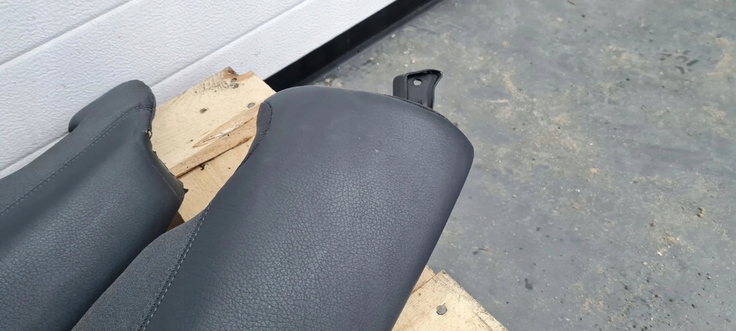 A6 C7 4G side KANAPY rear part left right leather 2X A7 4G