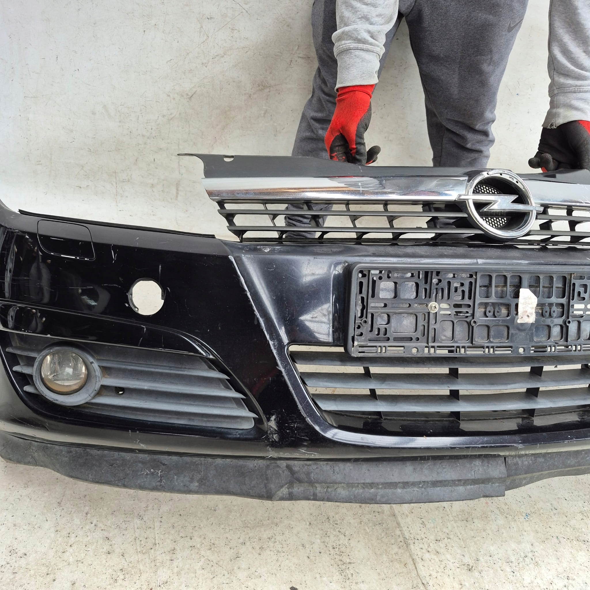 OPEL ASTRA III 3 H 04-07 bumper front front SPR 375768702
