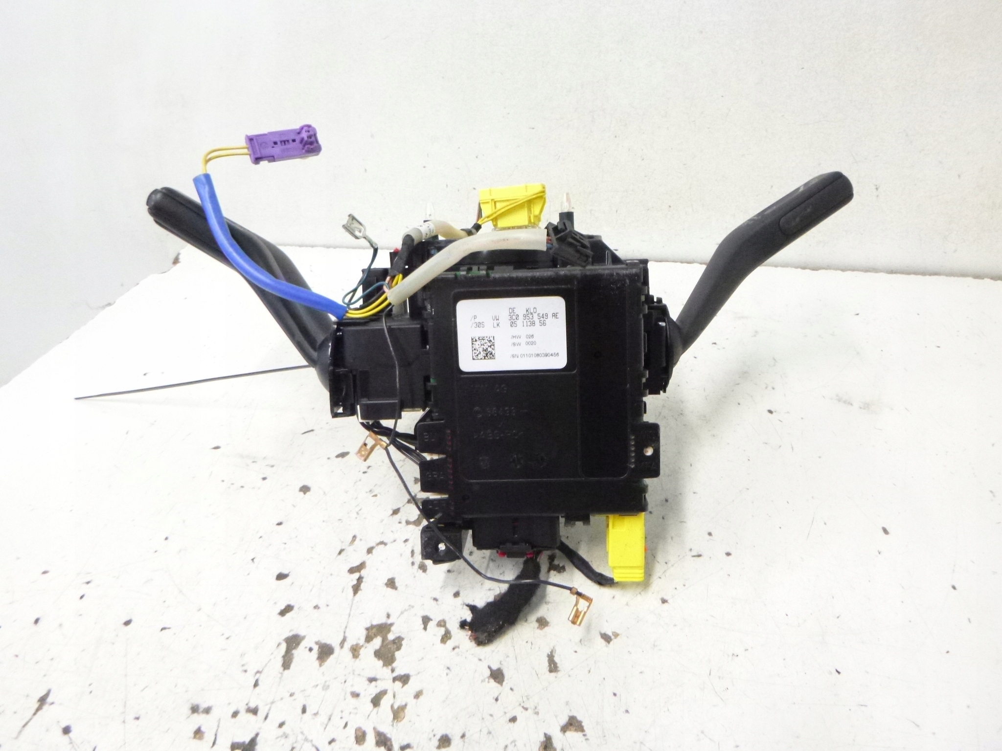 Commodo phares Essuie glaces Indicateurs de direction VW Passat B6 2007r. Complets