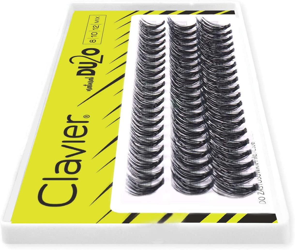 

Kępki Rzęsy Clavier DU2O Double Volume 13 mm