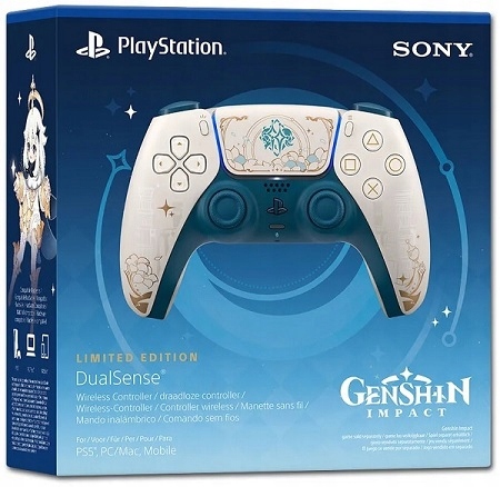 Gamepad Sony DualSense edycja limitowana Genshin Impact