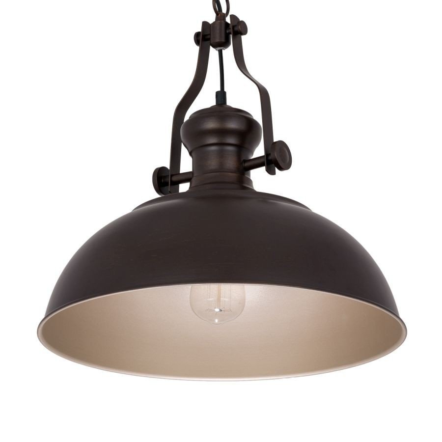Závesná lampa Rosalia MDM-2646/1 Br+gd Italux