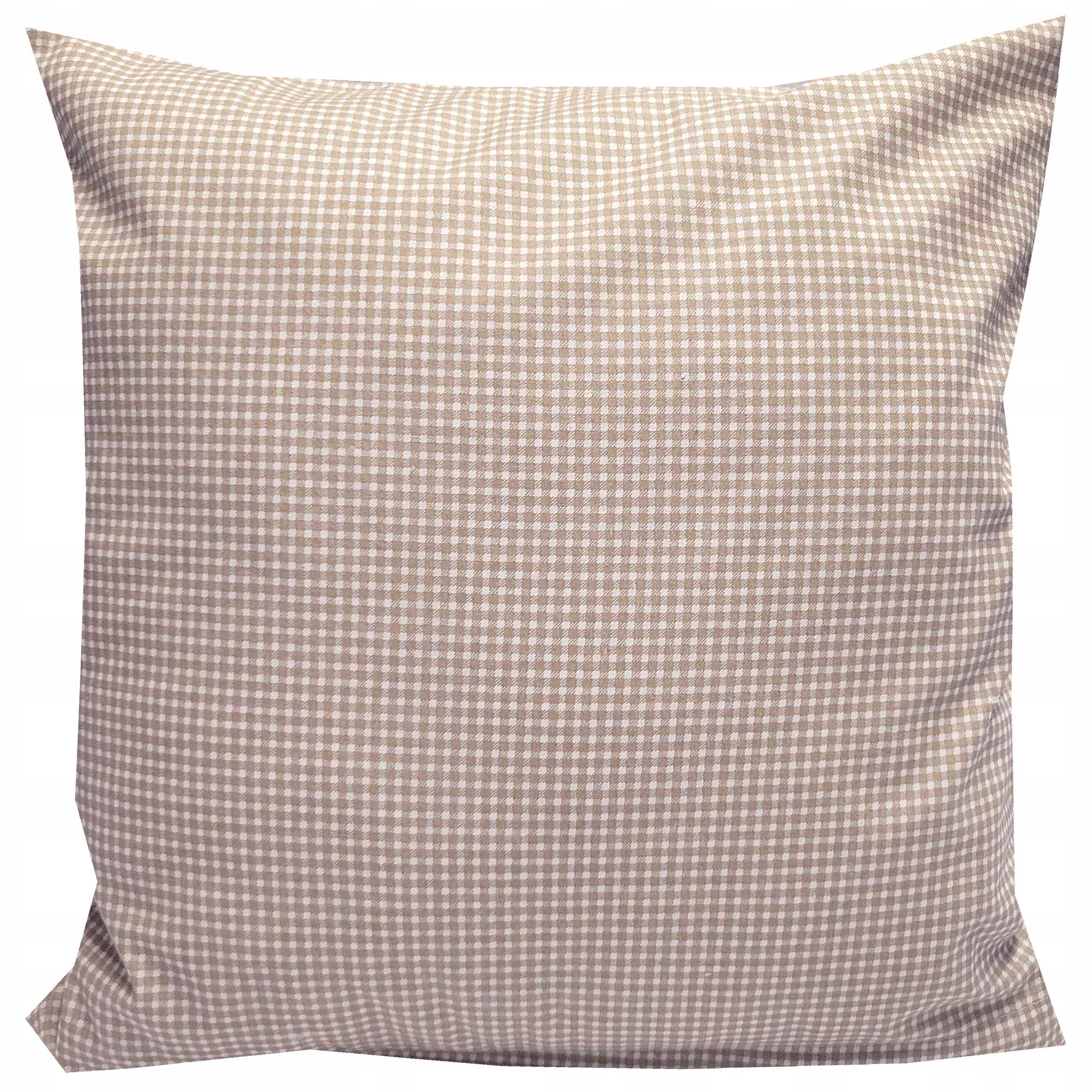 Poszewka na jaśka poduszkę 40x60 Krateczka beżowa