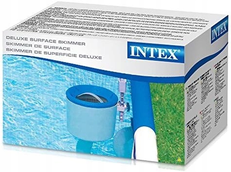 SKIMMER DO BASENU INTEX OCZYSZCZAJĄCY WODĘ BASENOWY POWIERZCHNIOWY SKIMER Waga produktu z opakowaniem jednostkowym 2.13 kg
