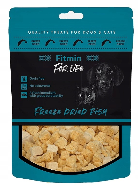 Przysmak dla psa i kota naturalny Fitmin ryba 30 g