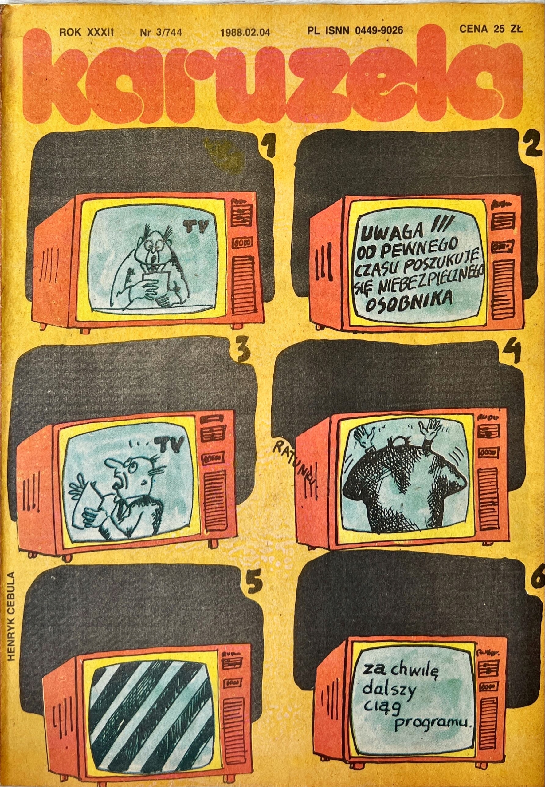 CZASOPISMO KARUZELA NR 3/1988