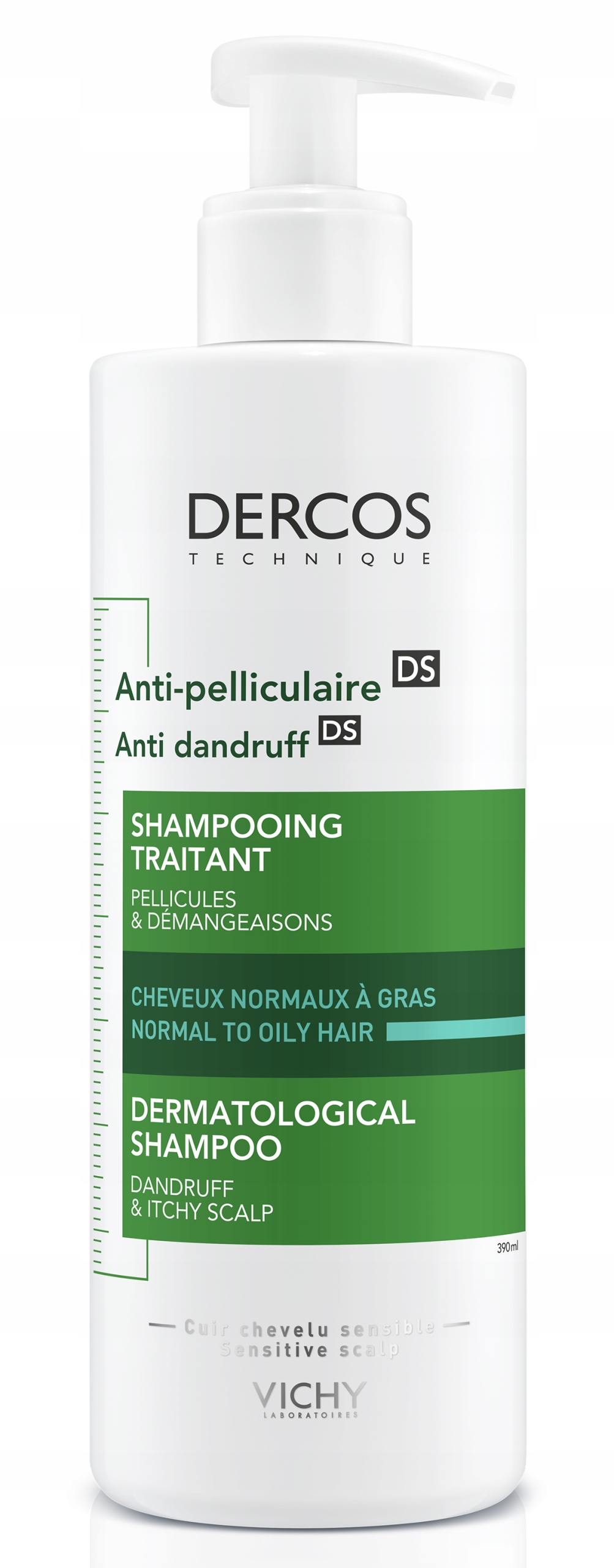 Vichy Dercos Szampon przeciwłupieżowy Anti Dandruff Ds 390 ml
