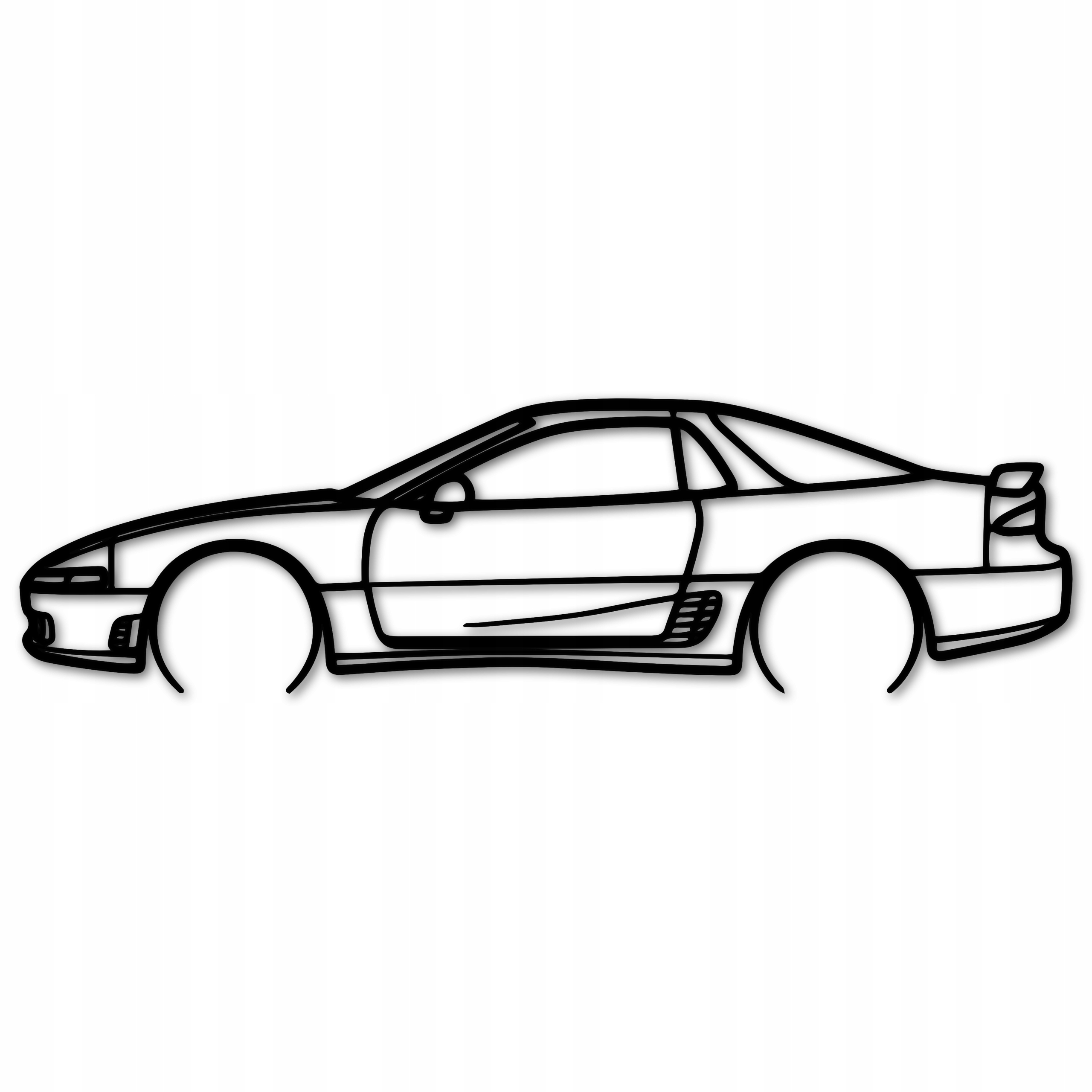 Obrazy Do Obývacího Pokoje Prolamovaný Obraz Mitsubitshi 3000Gt Auto Na Zeď 80 cm