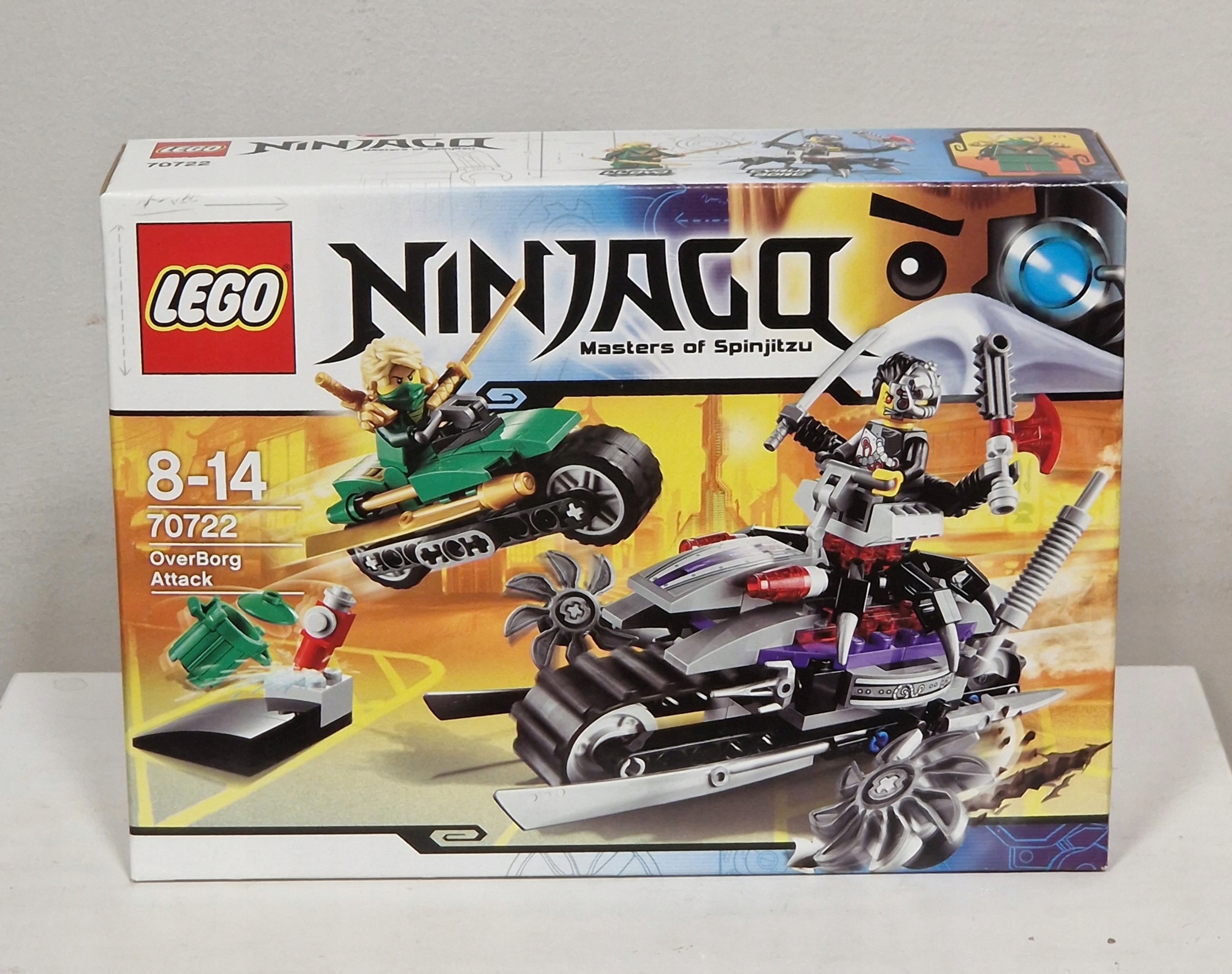 Lego Ninjago 70722 Atak OverBorga 70722