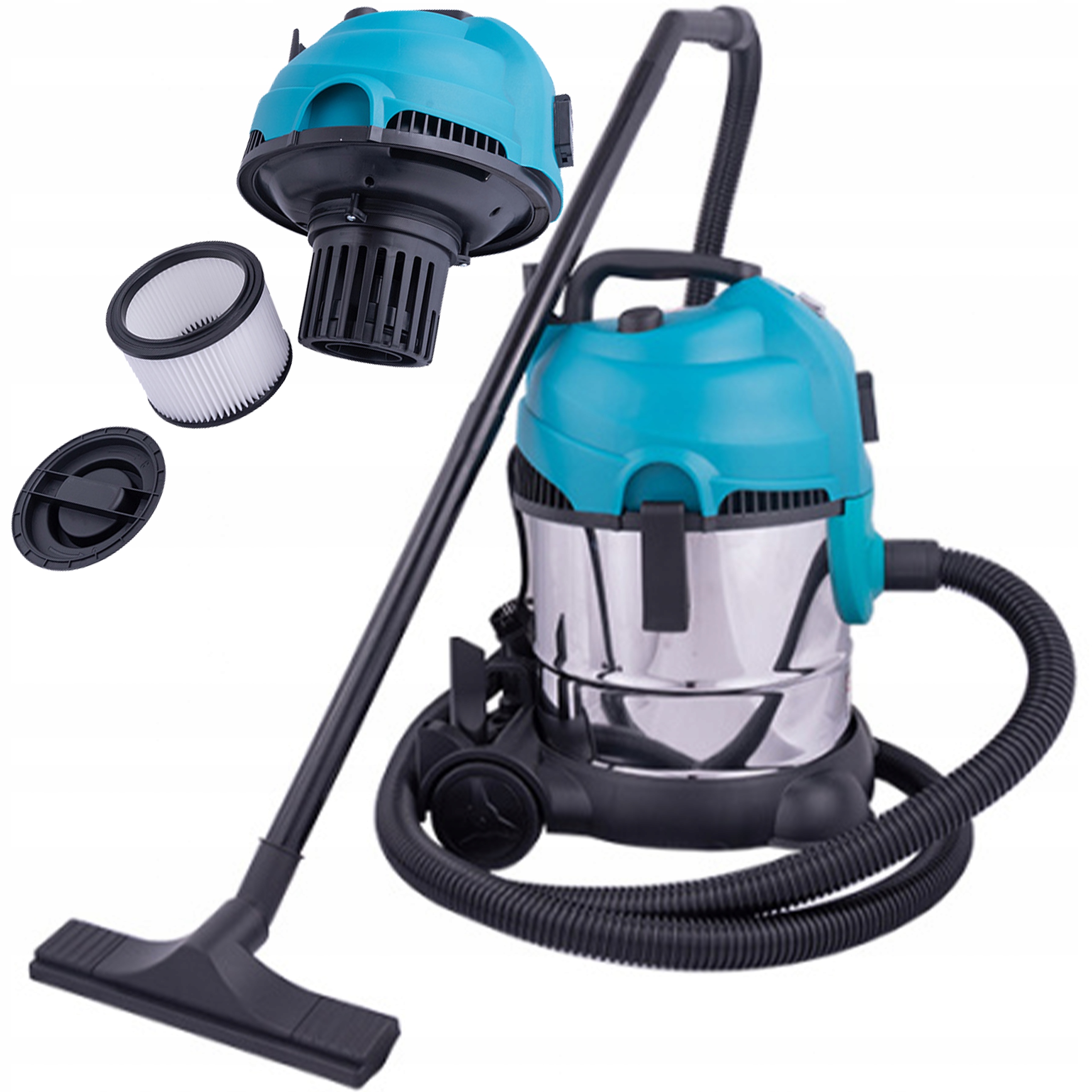 Priemyselný vysávač 20 l 1400 W s otriasačom Proma