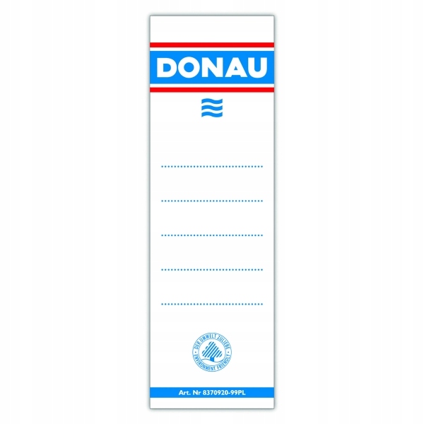 

Etykiety na seg. Donau 70 wsuwane (20 szt.)