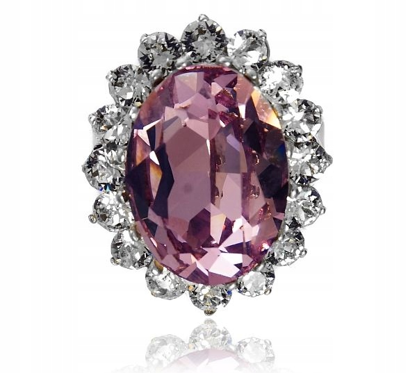 Krystaly Prstýnek Royal Amethyst Stříbro Arande