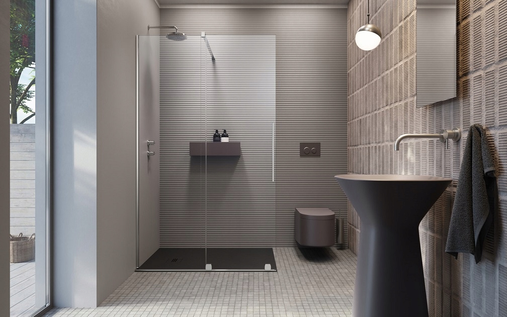 KABINA RADAWAY Furo walk-in 120 lewa chrom przejrz Marka Radaway