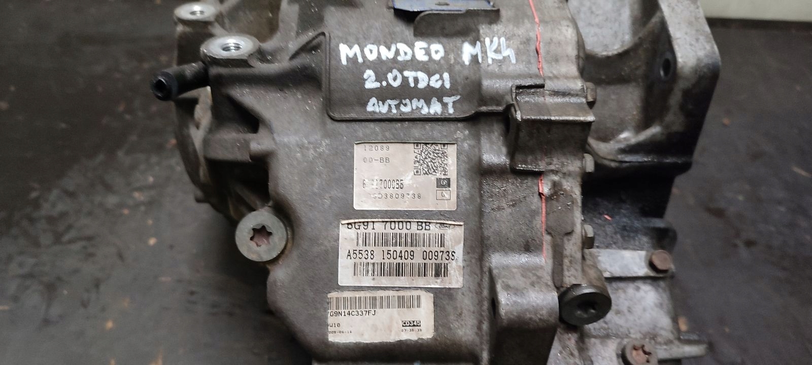 gearbox, automatic GG917000BB Ford Mondeo MK4 2,0 TDCI