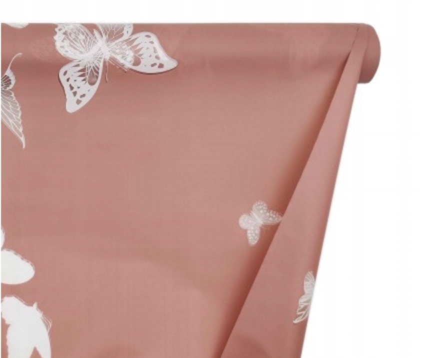 

Folia florystyczna wzór Motyle 50cm x8m Ceglana