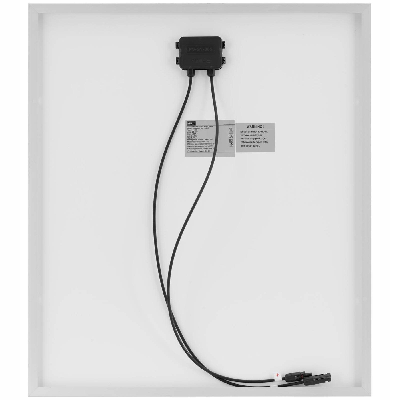 PANEL SOLARNY SŁONECZNY MONOKRYSTALICZNY 110 W Marka MSW