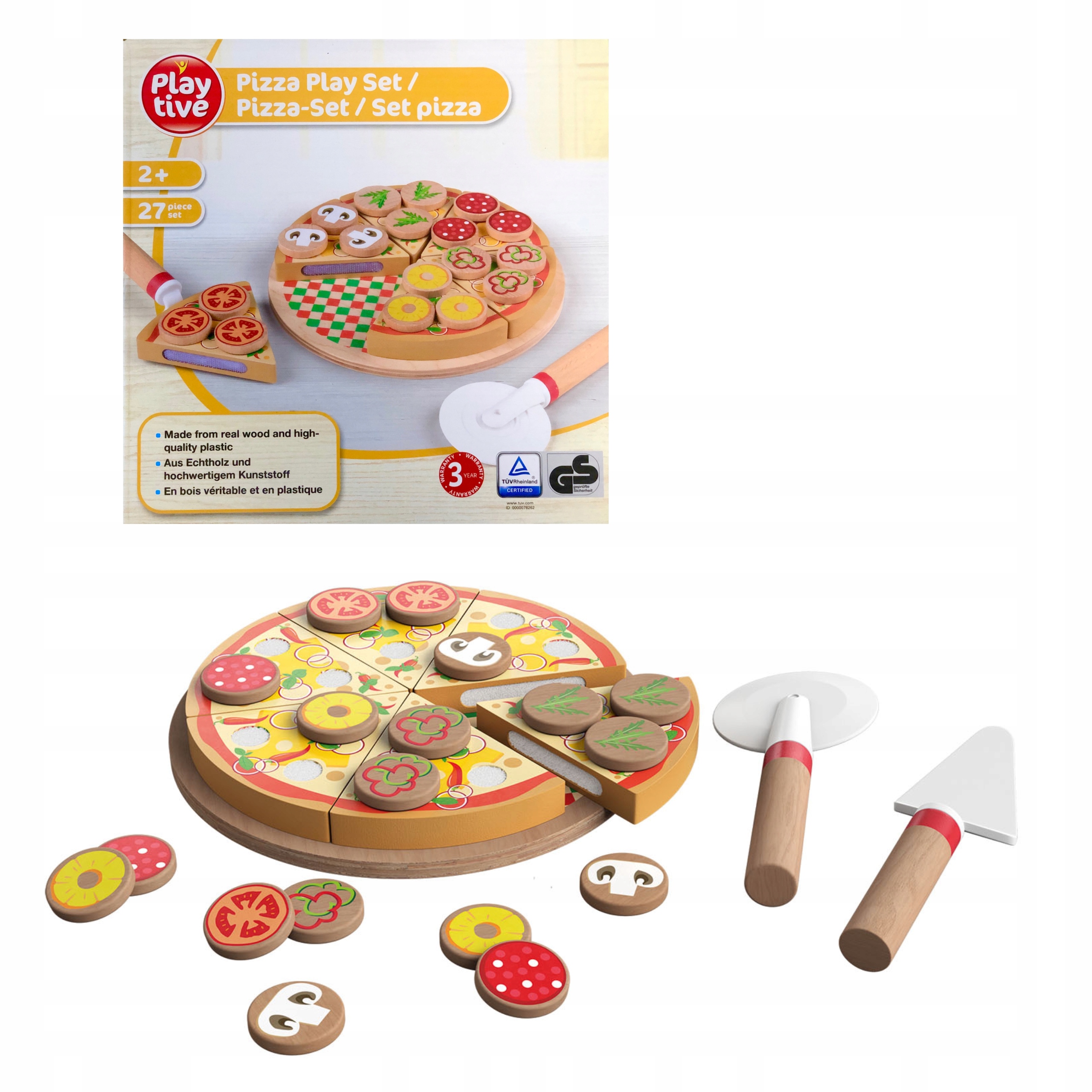

Playtive Drewniany Zestaw Pizza Dla Dzieci