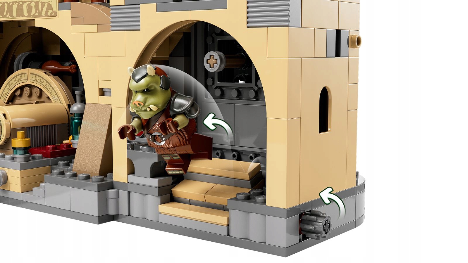 LEGO 75326 Star Wars - Sala tronowa Boby Fetta Płeć chłopcy dziewczynki