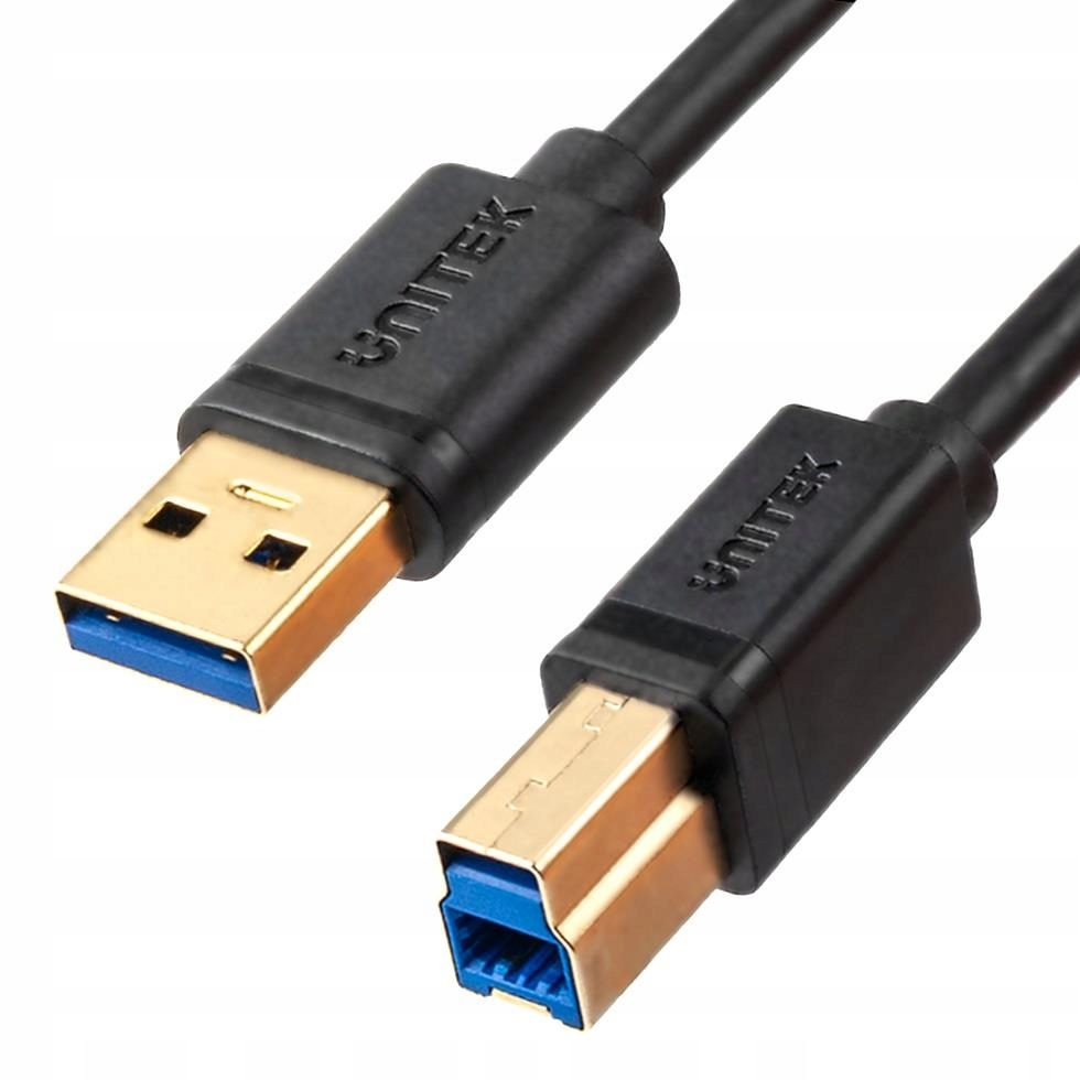 Unitek Kabel Usb Do Drukarki Przewód Usb A 30 5GBPS 2M Stabilny Transfer Pc