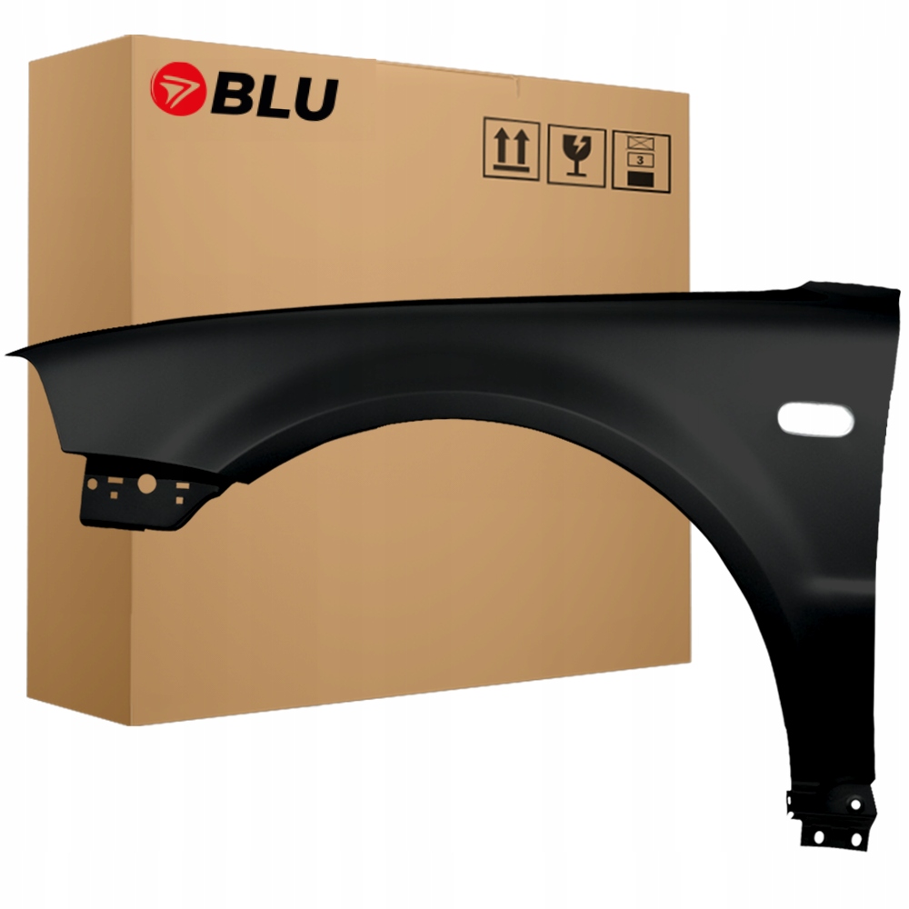 Blu Blatník Vw Passat B5 Lift Fl L041 LO41 levý černý 00-05 přední Schwarz
