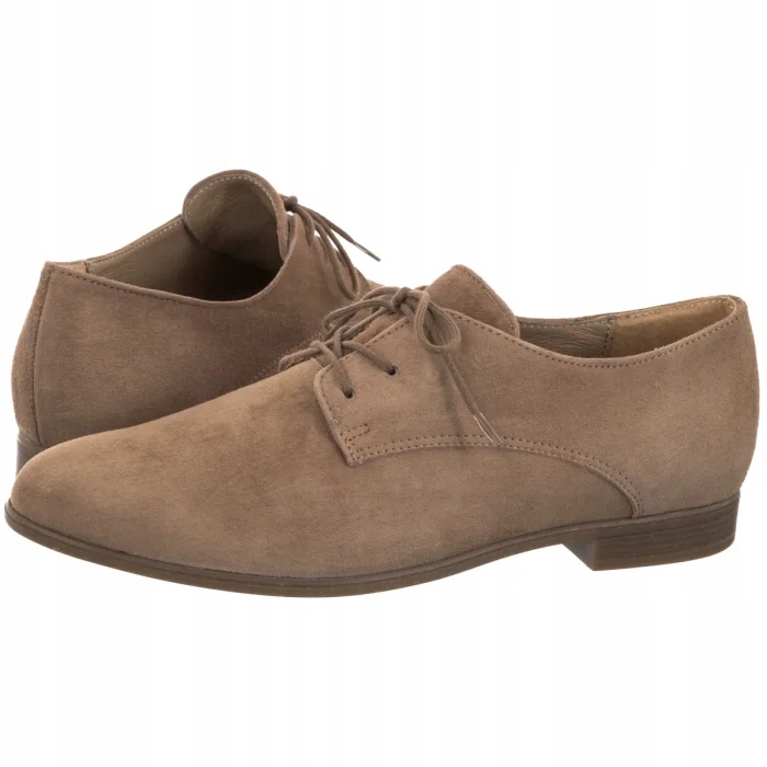 Dámské polobotky Kožené Ryłko Světle hnědé Y2R03___ _6TW