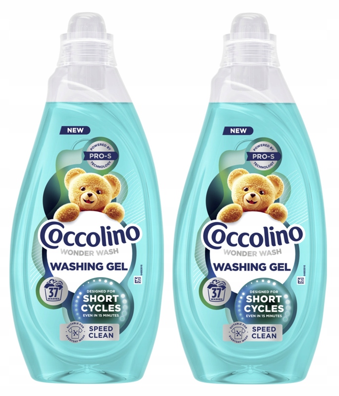 Coccolino Wonder Wash Ultra Care Żel do prania kolorów 2x37 prań 2x1480ml