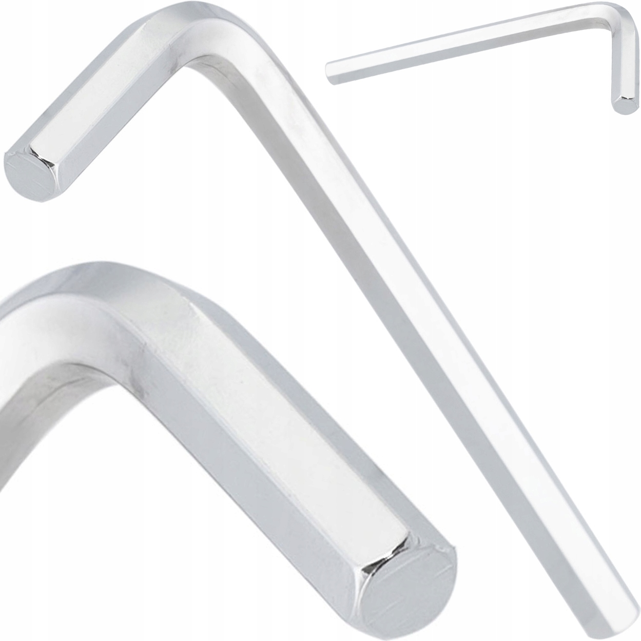 Klucz Imbusowy Pojedyńczy Sześciokątny Imbus Hex Chromowany Crv Mocny 17 mm