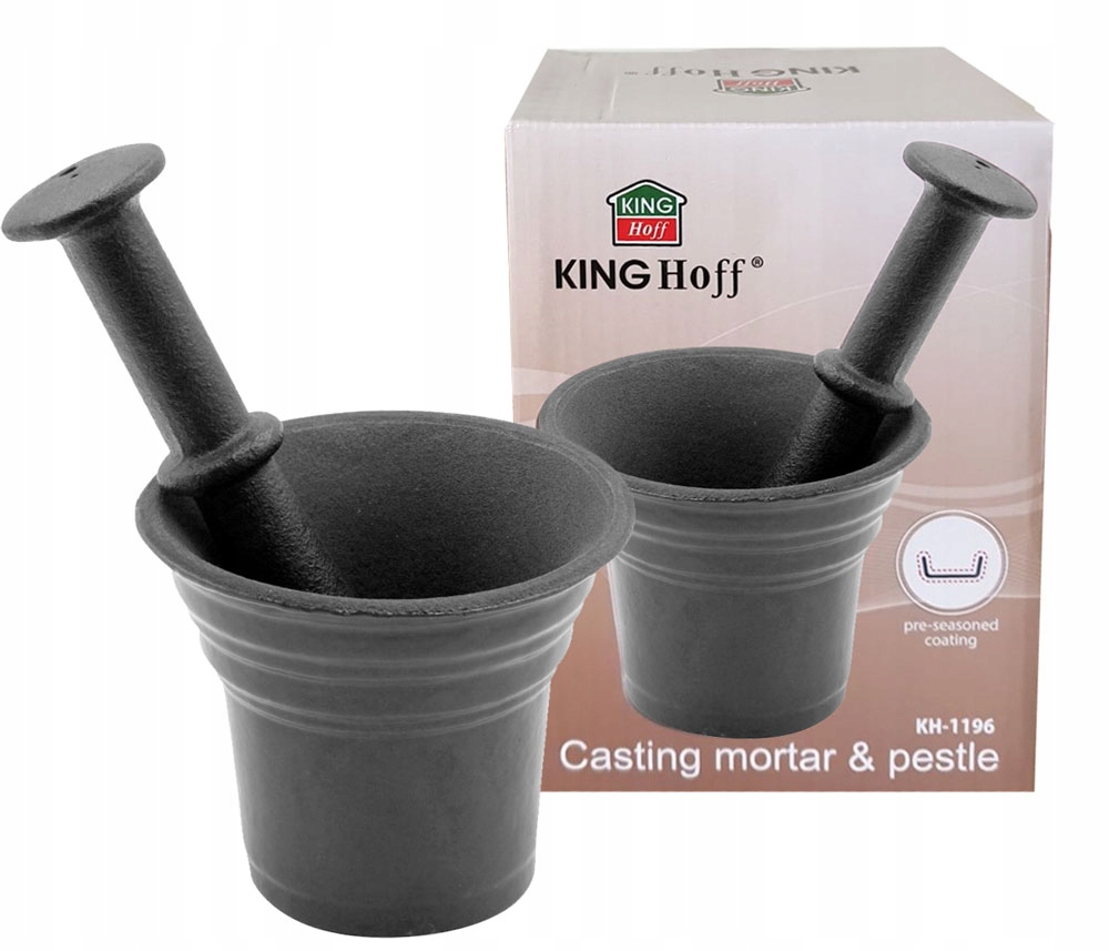 Moździerz żeliwny KINGHOFF 10,5cm KH-1196 Model KH-1196