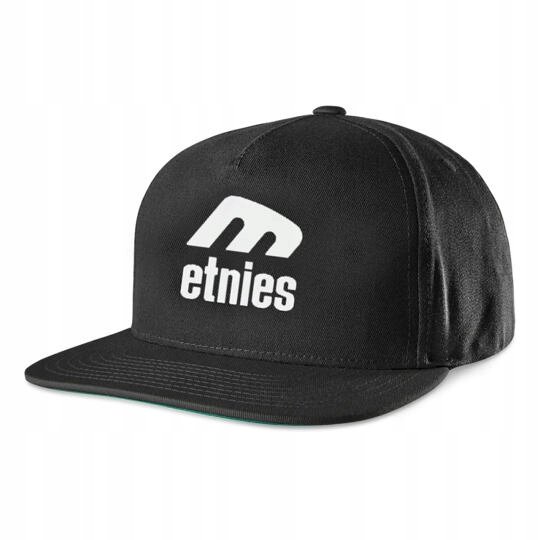 kšiltovka Etnies Icon E Snapback Black/white vel: One Size