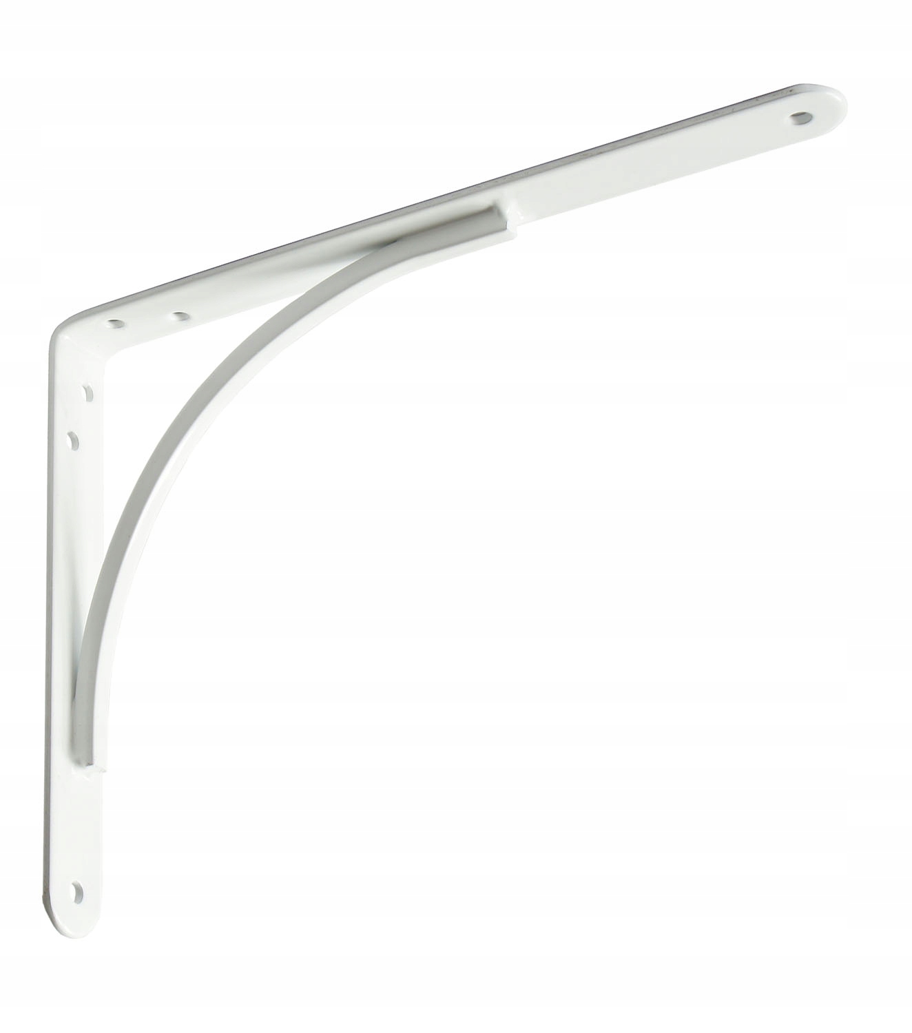 

Wspornik Podpórka półki Stalowa Biała 200x150mm