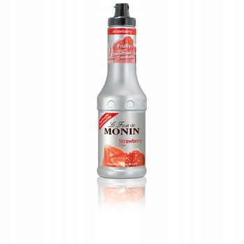 Levně 1x 0,5 l Monin Pyré Strawberry pyré jahodové