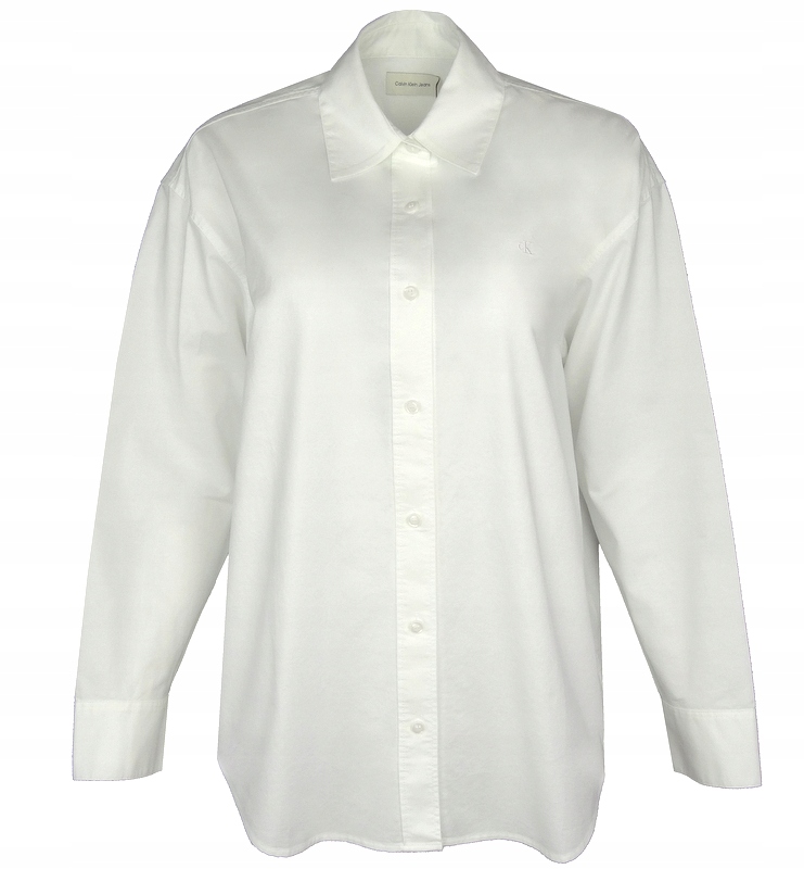 Calvin Klein Jeans dámská košile, bílá, oversize, L