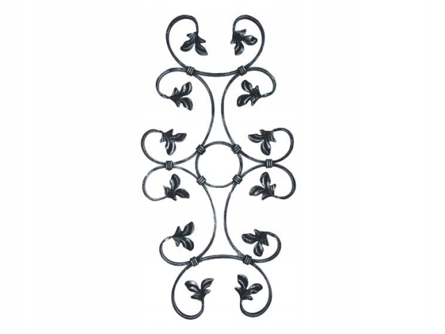 Rozeta h720, b350, 12x6 mm