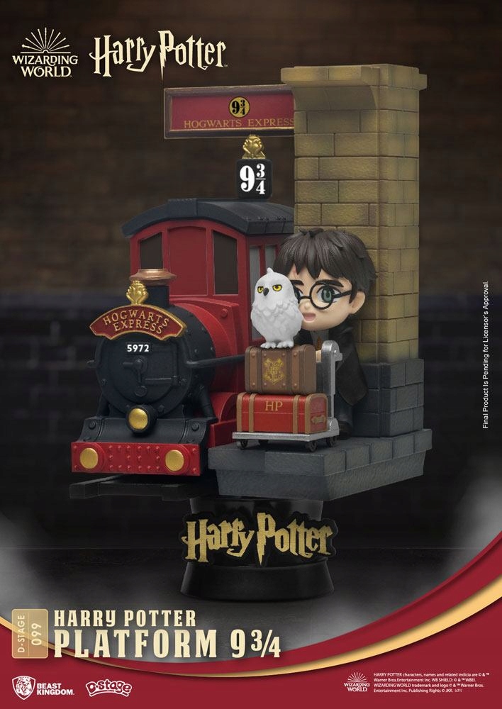 Harry Potter Platforma 9 3/4 Socha D-Stage New Ver. 15 cm