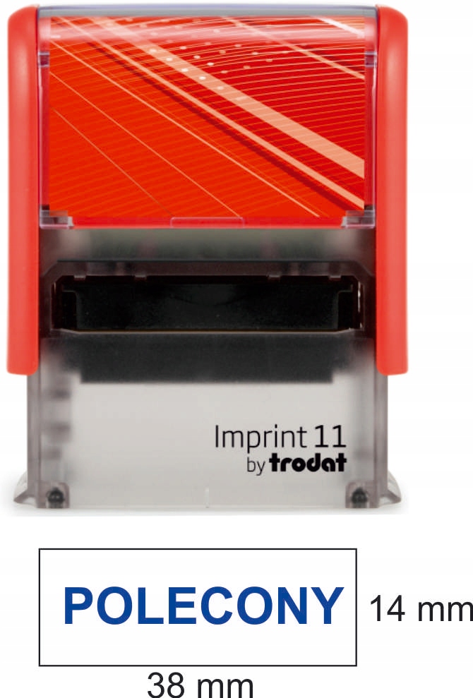 

Allegro Pieczątka automat z napisem Polecony