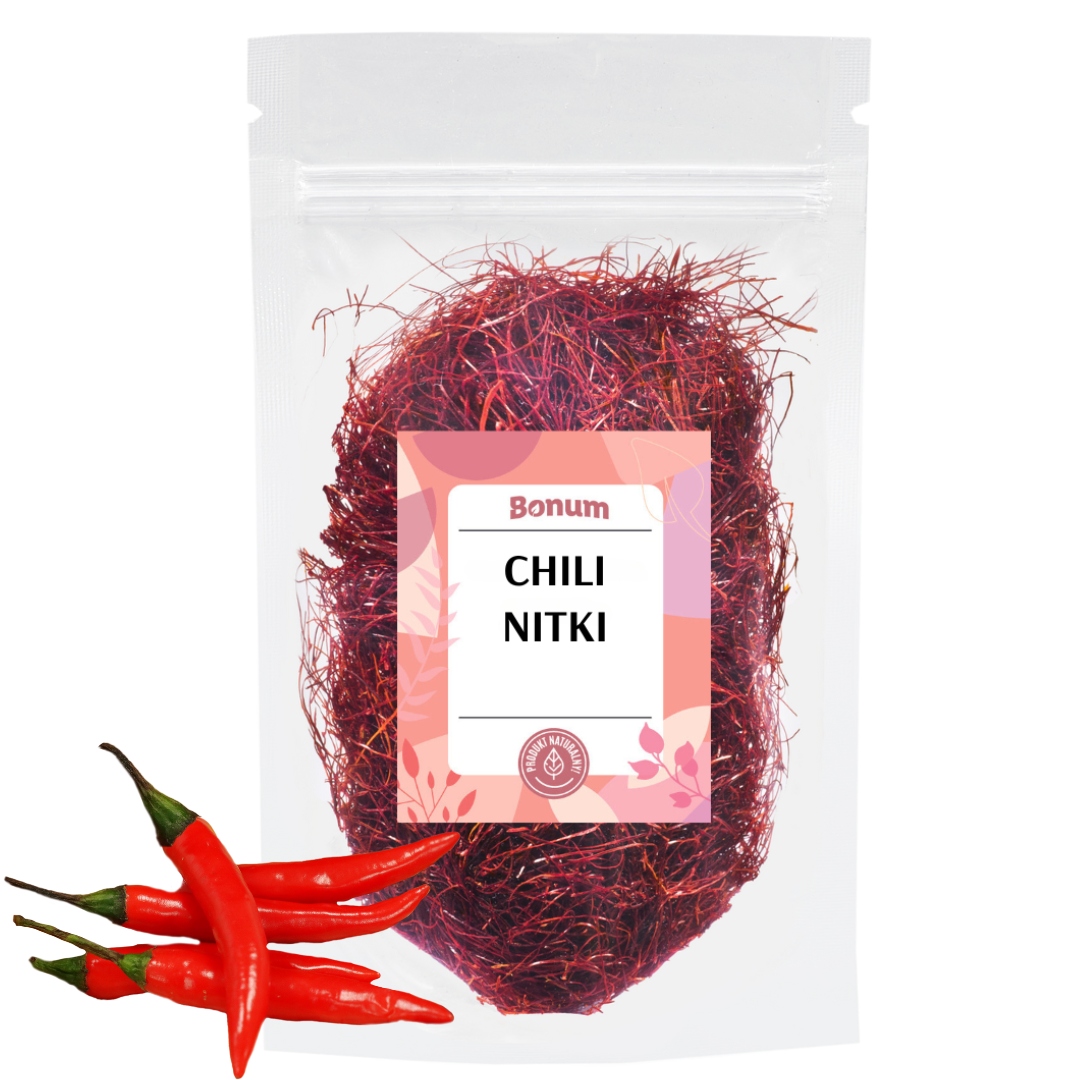 Levně Chilli nudličky Angel Hair Chili aromatická Koření pro dekoraci 250 g Bonum