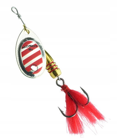 Robinson Błystka Moskit Rozmiar 3 Red Zebra 8G