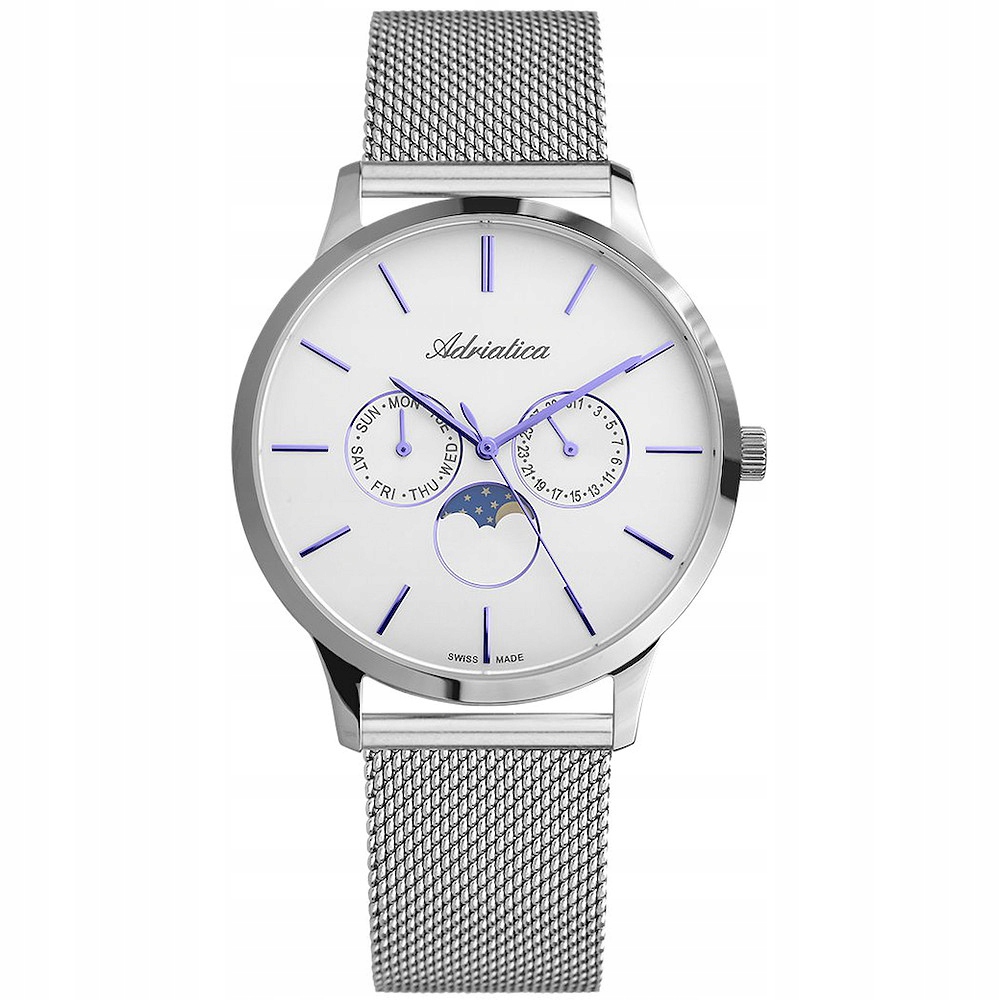 Pánské Hodinky Adriatica A1274.51B3QF stříbrné