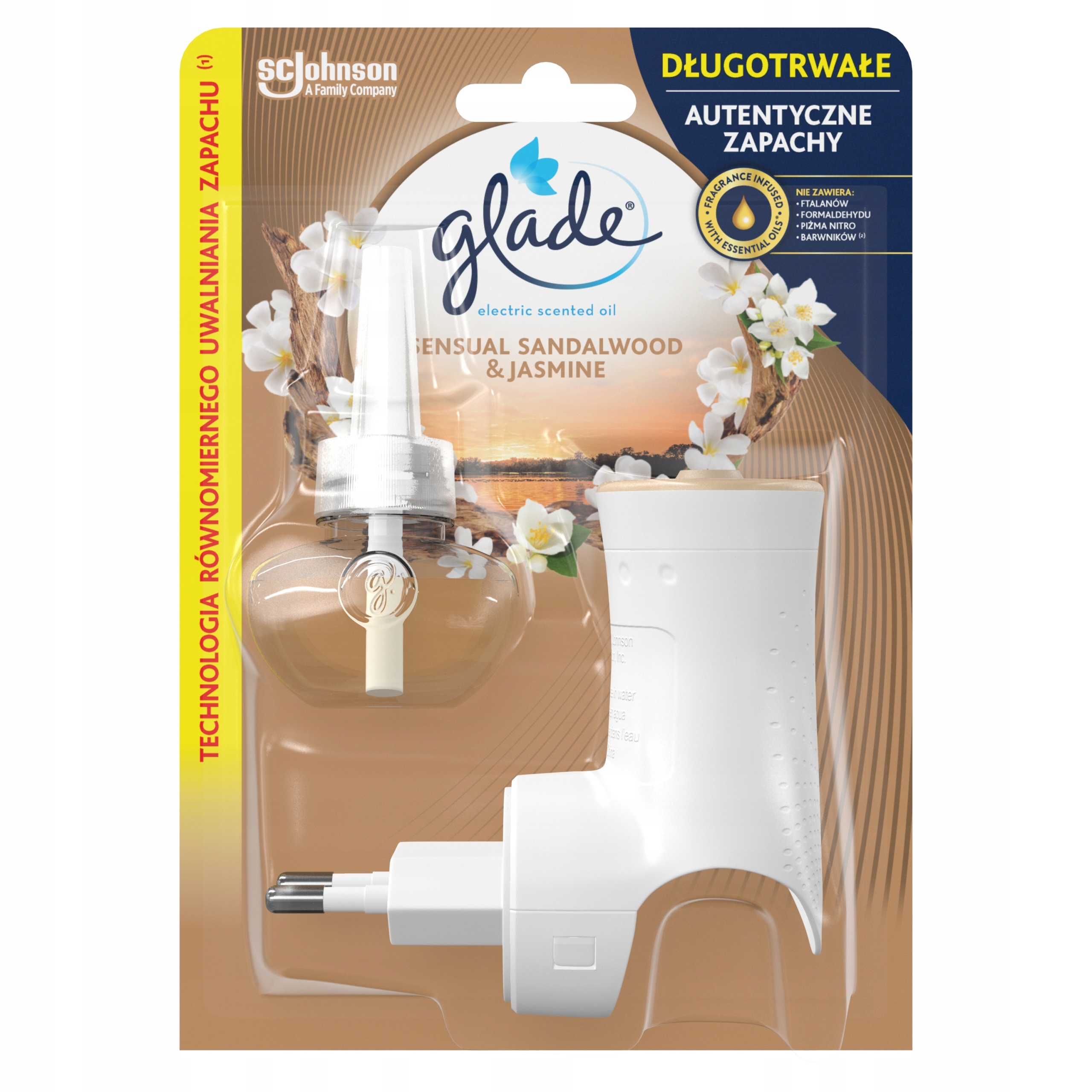 

Glade odświeżacz elektryczny Sensual Sandalwood
