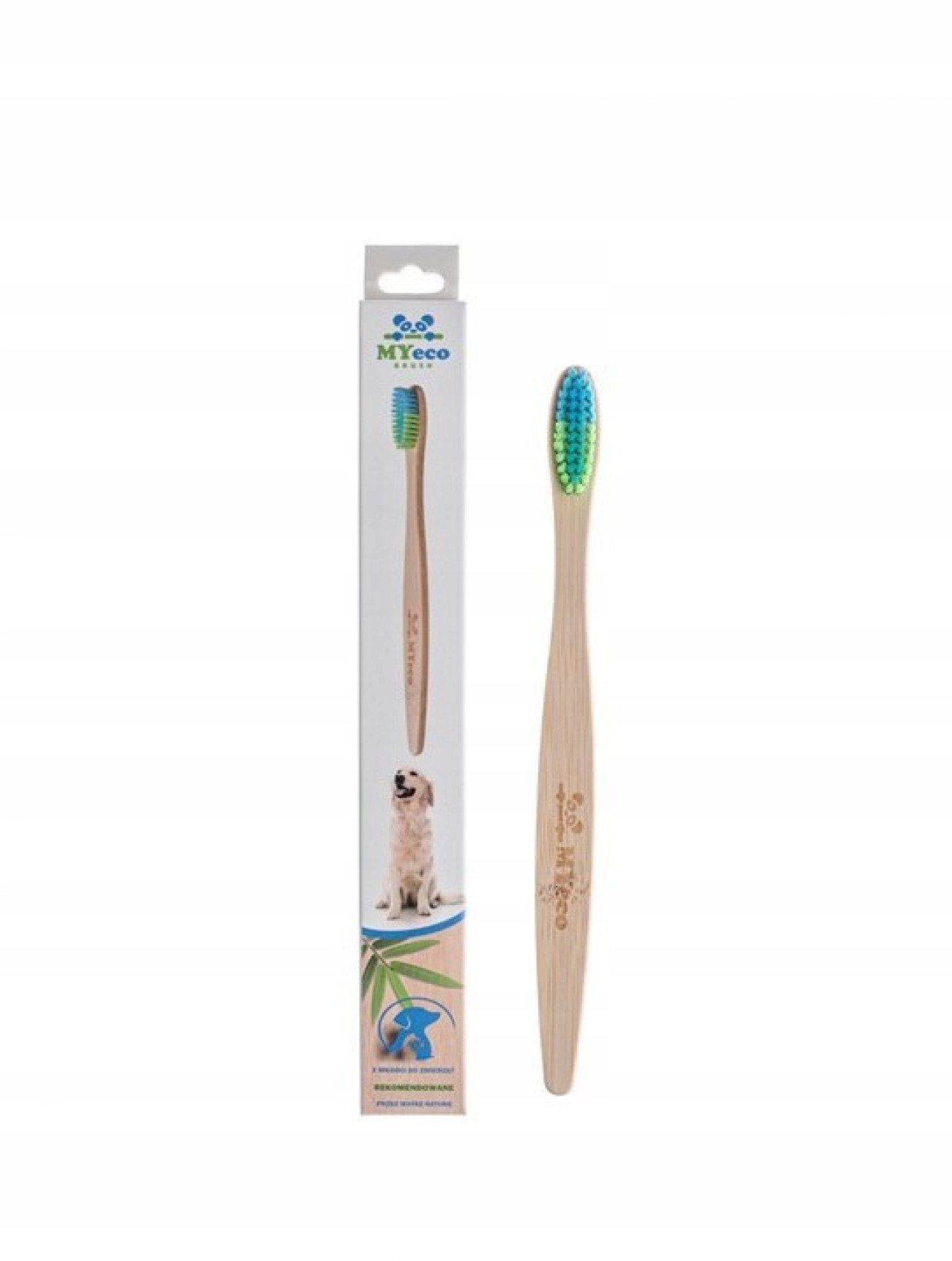 

My Eco Brush Szczoteczka do zębów Bamboo dla dużeg